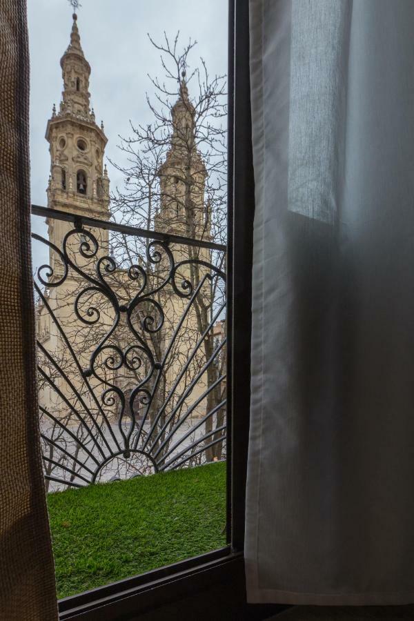 לוגרוניו Apto Con Vistas A La Catedral Y Aire Acondicionado מראה חיצוני תמונה